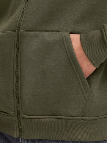 BLEND Sweatvest ' BHJUSTE ' in Groen