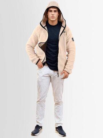 Arctic Seven Fleecejacke 'AS413' in Beige