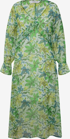 Studio Untold Dress in Green: front