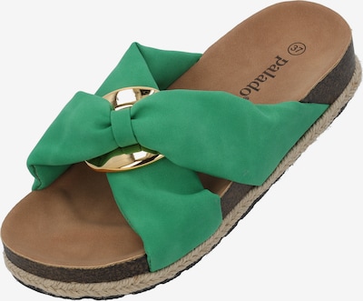 Šlepetės 'Bandi' iš Palado, spalva – Auksas / žalia, Prekių apžvalga