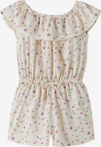 NAME IT Overall in White: front