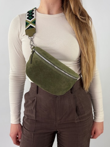 lePelou Gürteltasche 'ONDA medium'‌‌‌‌ in Grün