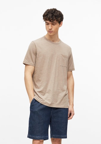 s.Oliver Shirt in Bruin: voorkant