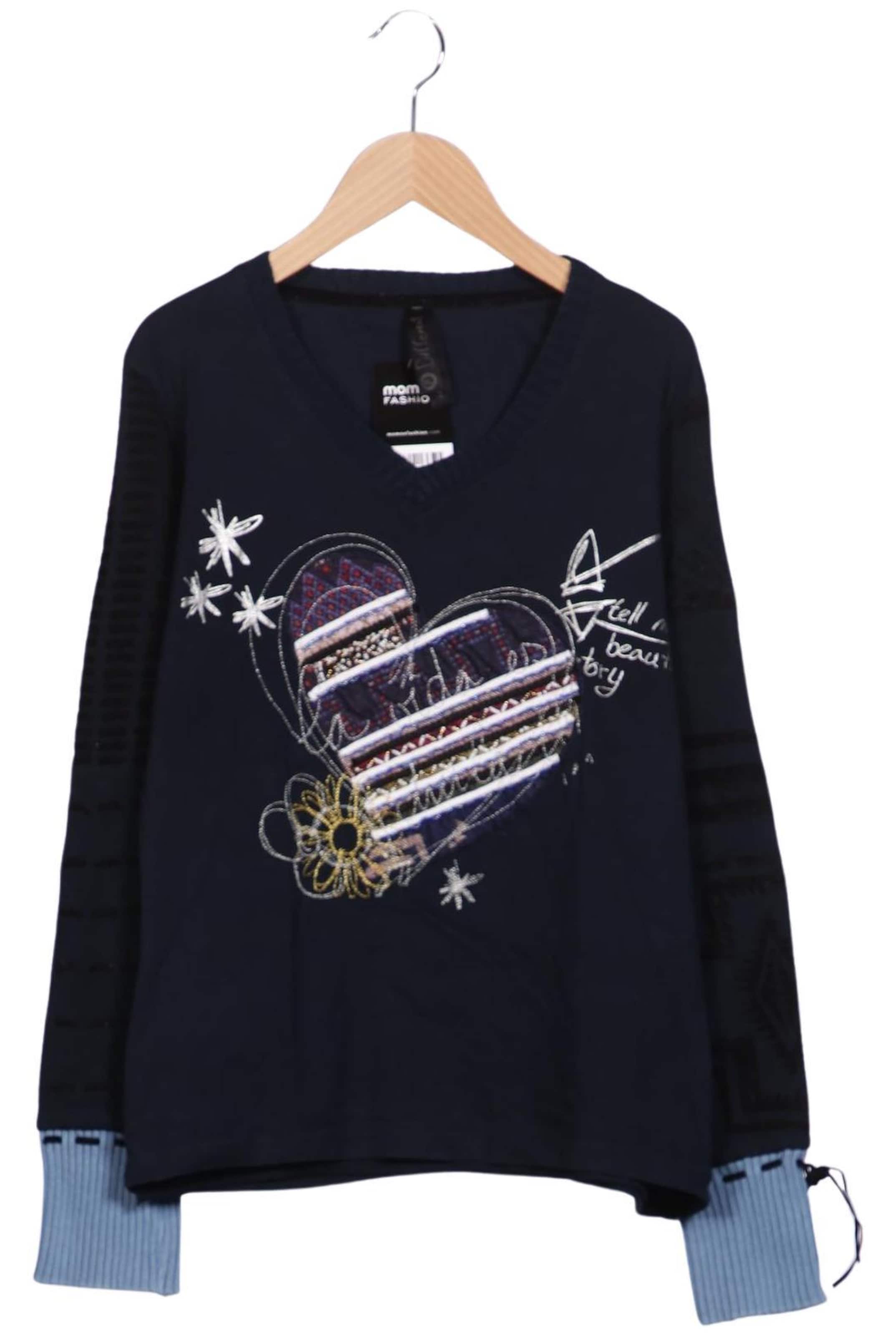 Desigual Pullover XL in Blau: Vorderseite