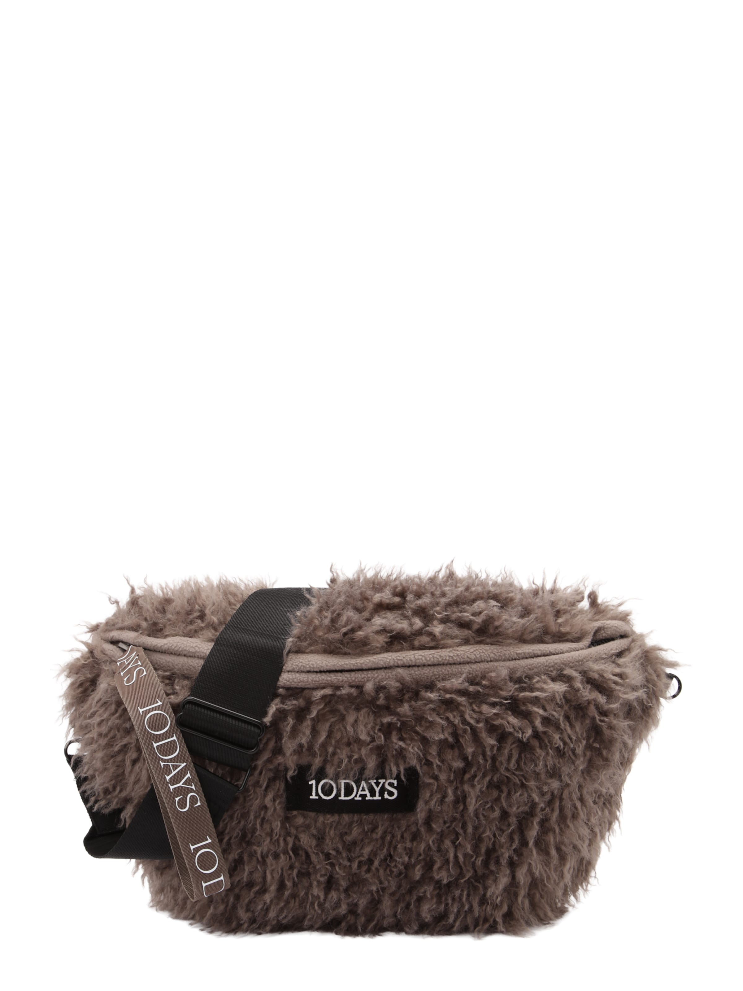 10Days - Bolso de hombro en gris: frente