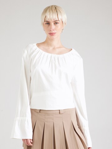 modström Shirt 'Lyla' in Weiß: Vorderseite