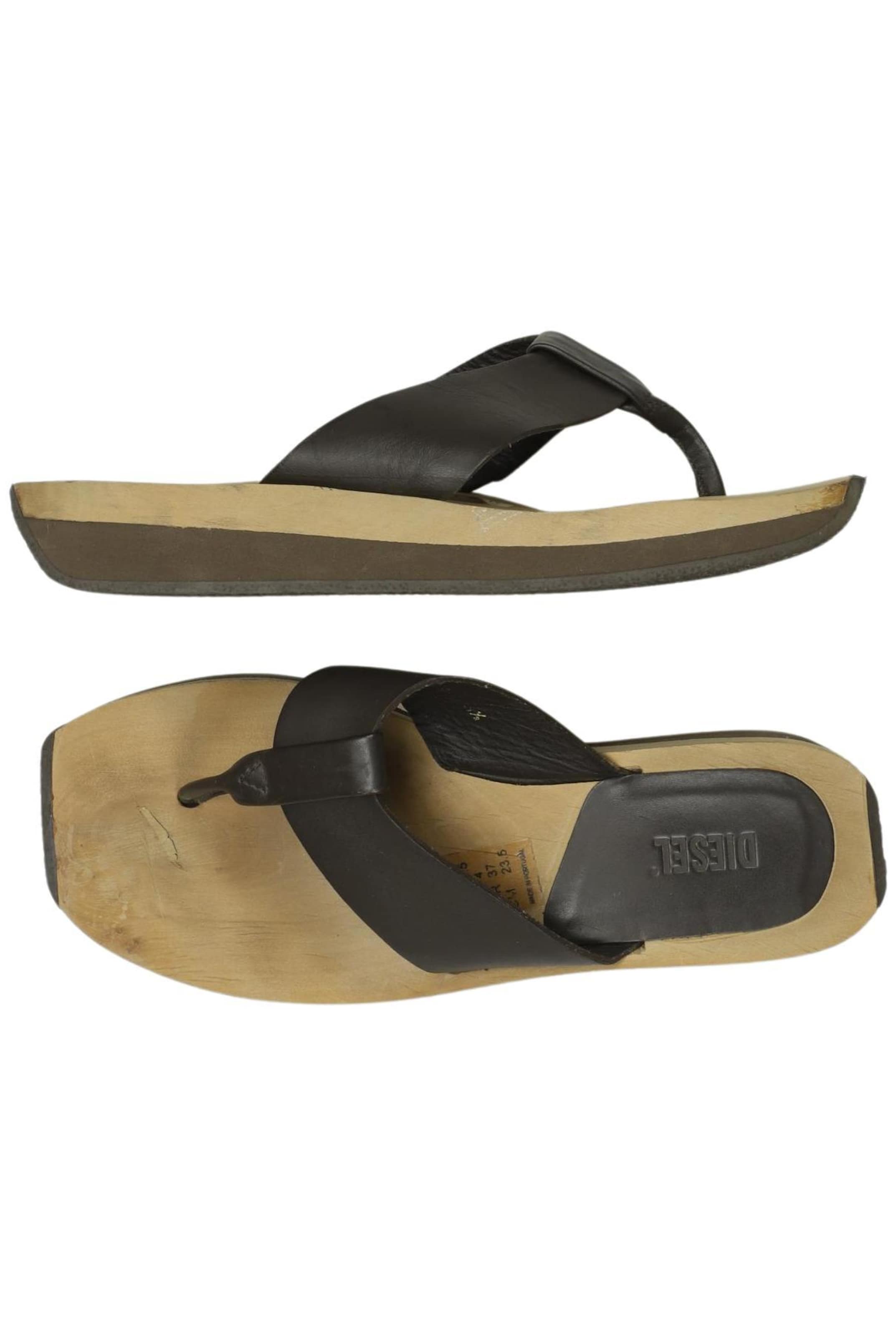 DIESEL Sandalen 37 in Schwarz: Vorderseite