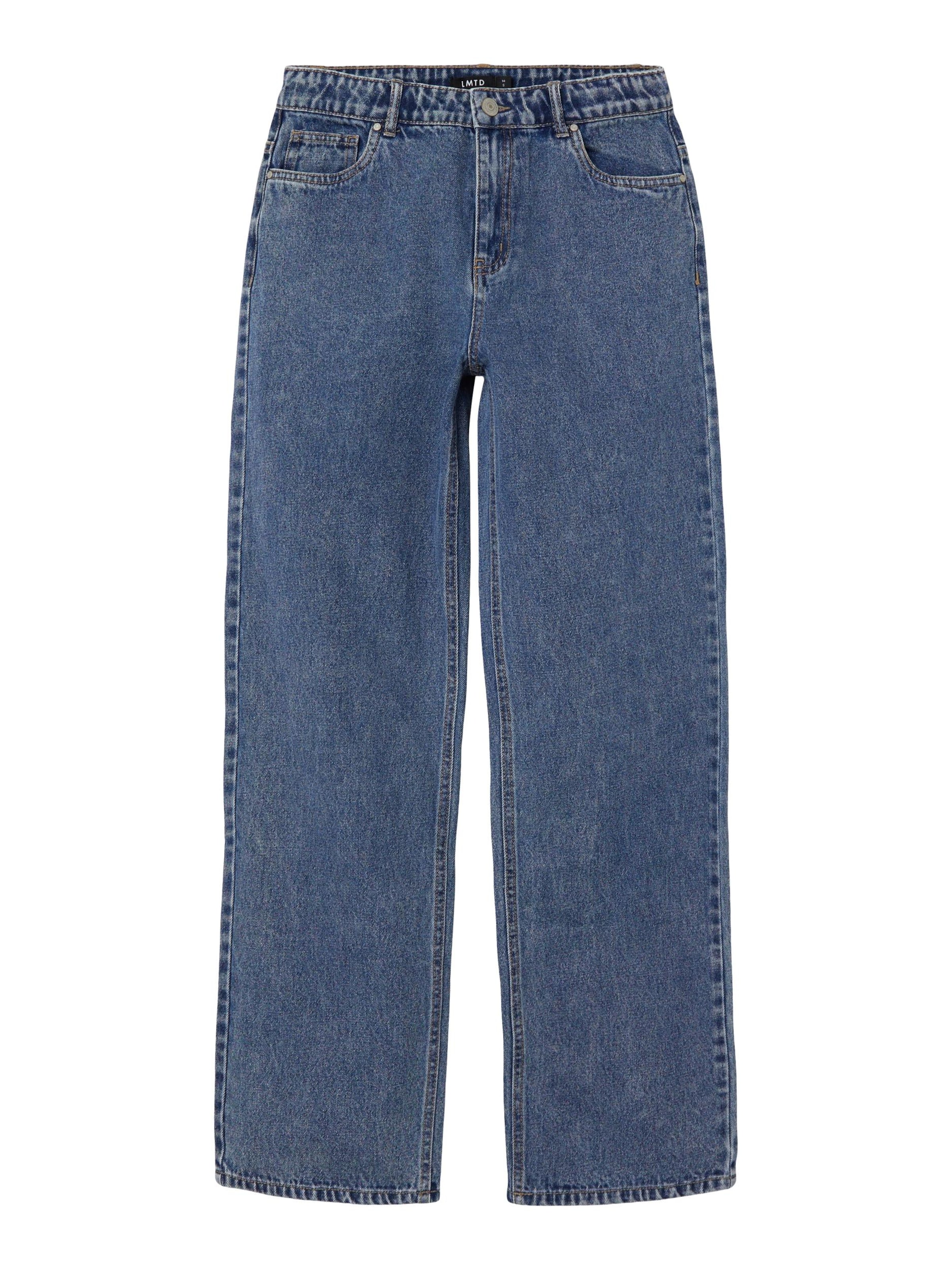 LMTD Wide Leg Farkut 'IZZA' värissä sininen: etupuoli