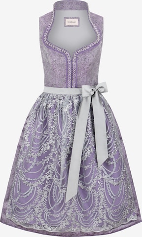 STOCKERPOINT Dirndl 'Nadira' in Lila: voorkant