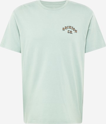 Brixton T-shirt 'SIDEWINDER' i grön: framsida