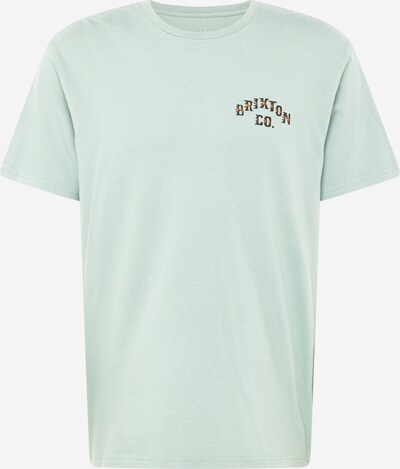 Brixton Camiseta 'SIDEWINDER' en verde pastel / naranja / negro, Vista del producto