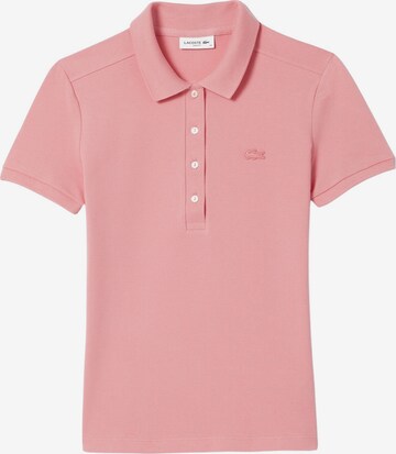 T-shirt LACOSTE en rose : devant