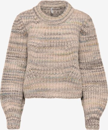 ONLY Pullover 'Carma' i beige: forside