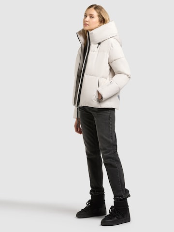 Veste d’hiver 'Audrey2' khujo en blanc
