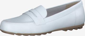 TAMARIS Moccasins in White: front