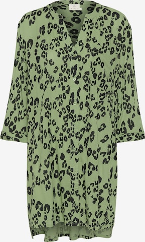 Kaffe Blouse in Groen: voorkant