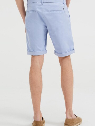 WE Fashion Slim fit Chino trousers in Blue