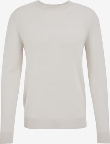 Pull-over WE Fashion en blanc : devant