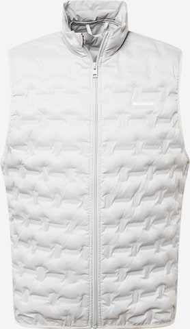 JACK & JONES Bodywarmer 'OZZY' in Grijs: voorkant