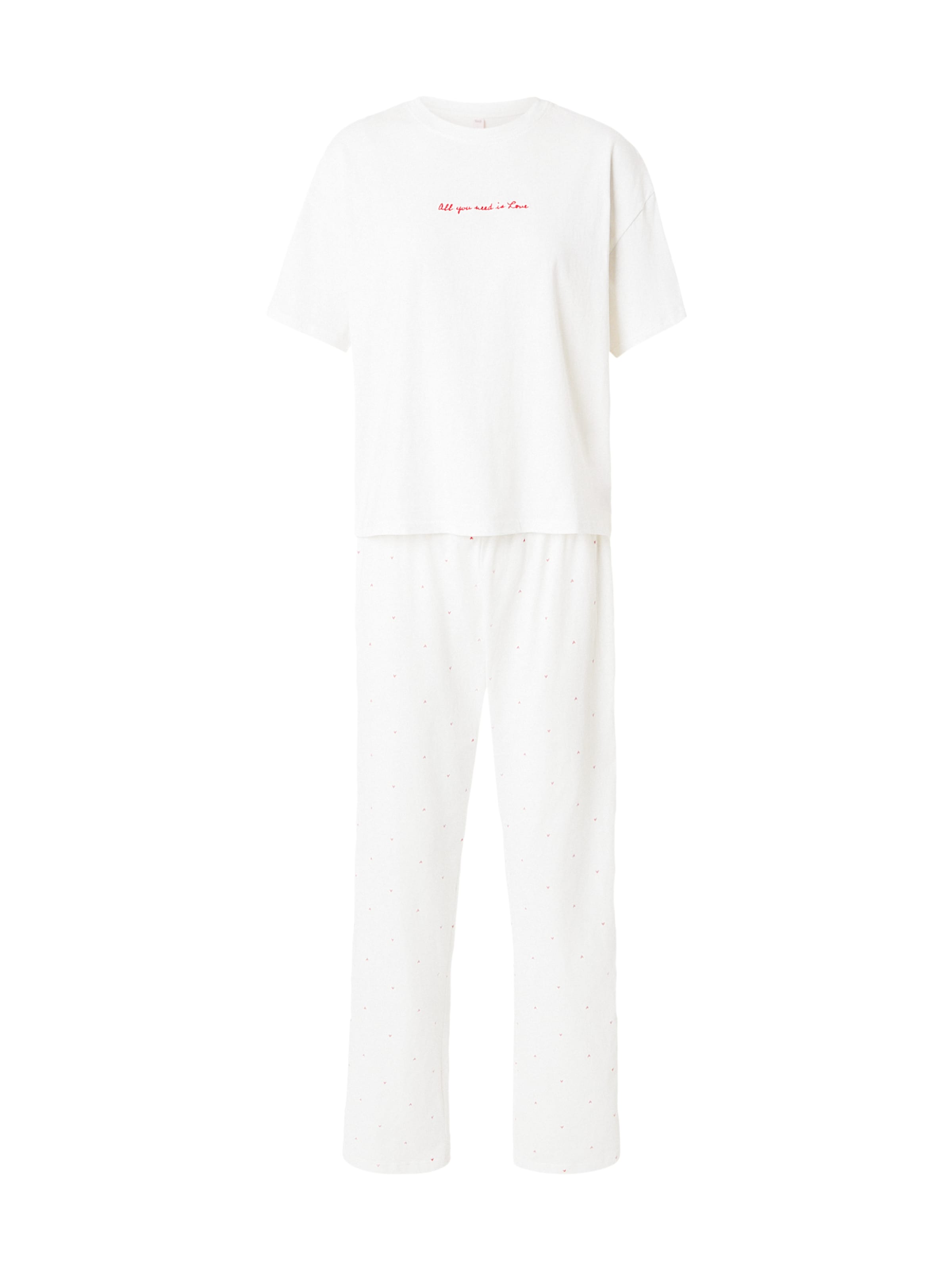 Pyjama Hunkemöller en beige : devant