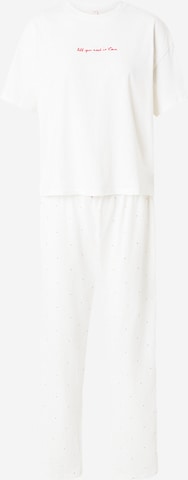 Hunkemöller Pyjama värissä beige: etupuoli