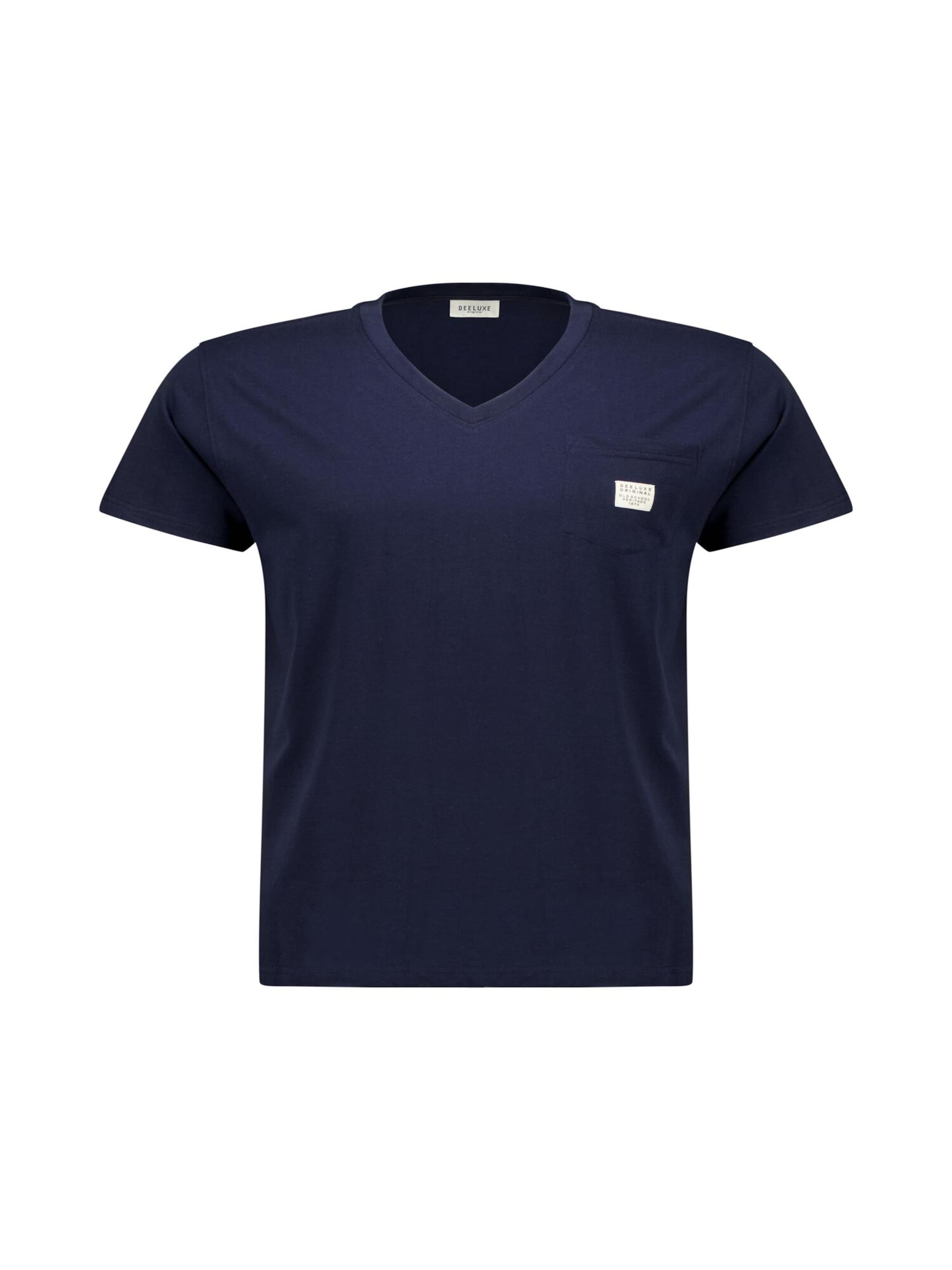 T-Shirt ' VASITO ' Deeluxe en bleu : devant