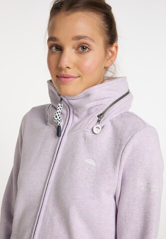 Schmuddelwedda Sweatjacke in Lila