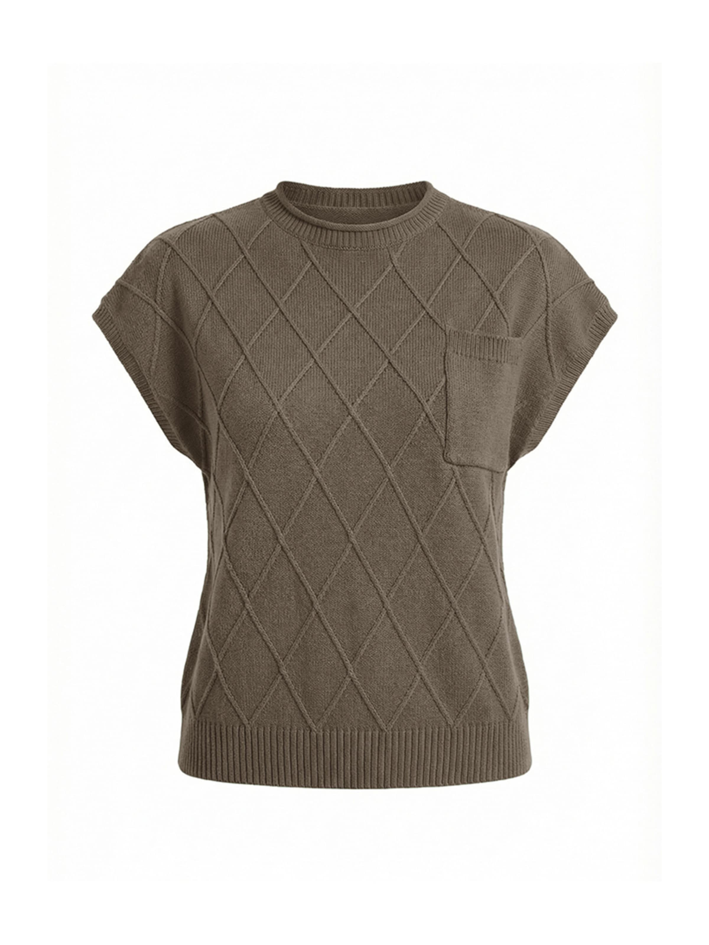 Imily Bela Svetr – hnědá: přední strana