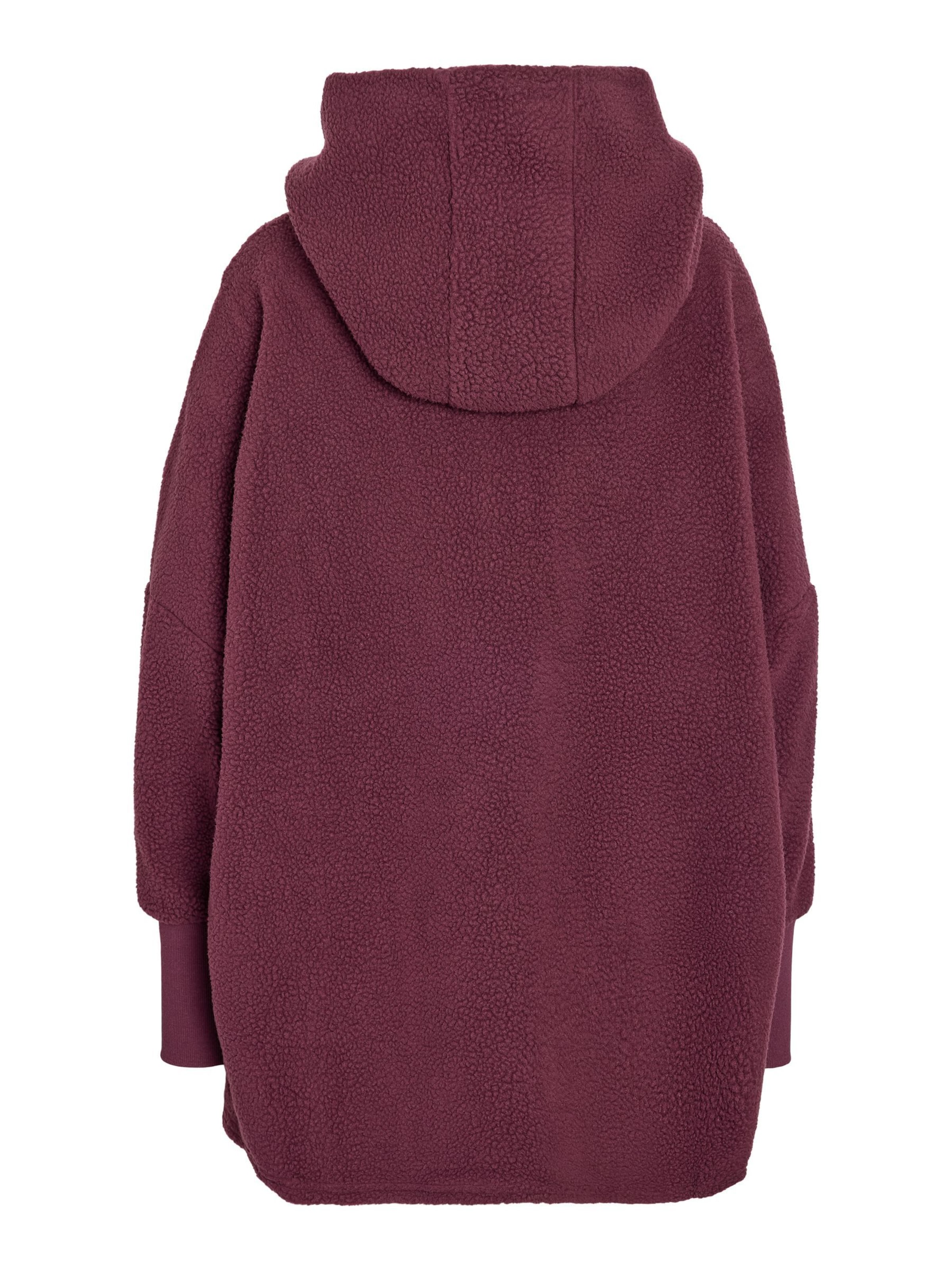 Noisy may Fleece jacket 'NMCOZY' in Red