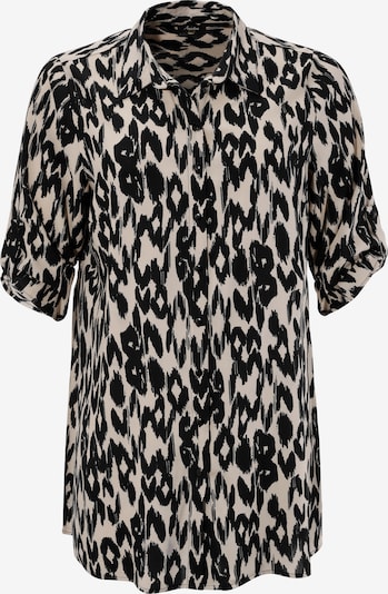Aniston Bluse in hellbeige / schwarz, Produktansicht