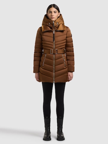Cappotto invernale 'Kina2' di khujo in marrone