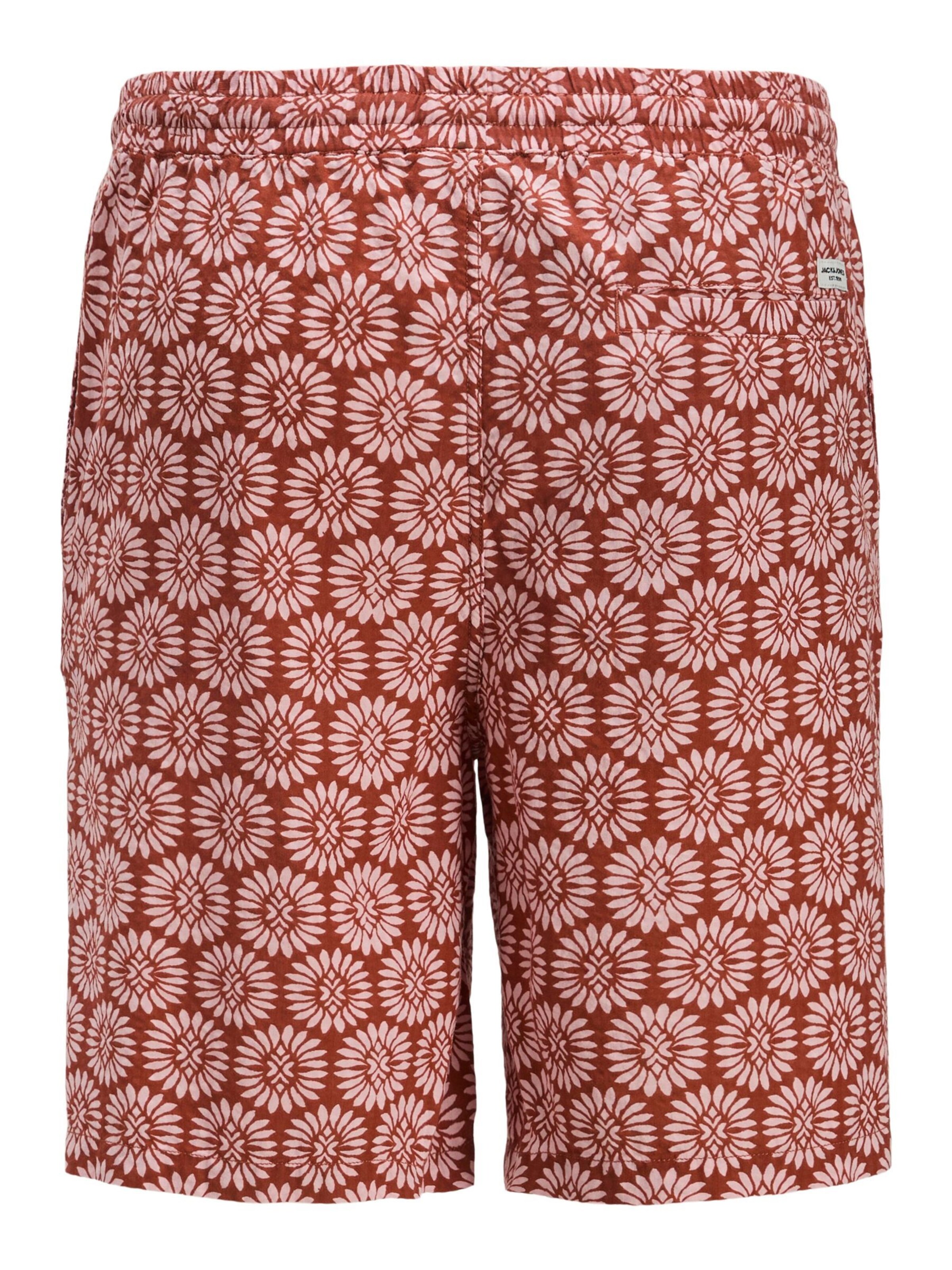 JACK & JONES Loose fit Trousers in Brown