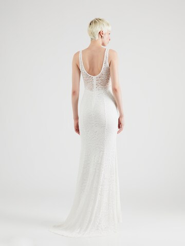 Robe de soirée 'NALA' WAL G. en blanc