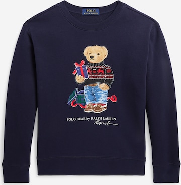 Polo Ralph Lauren Sweatshirt in Blauw: voorkant