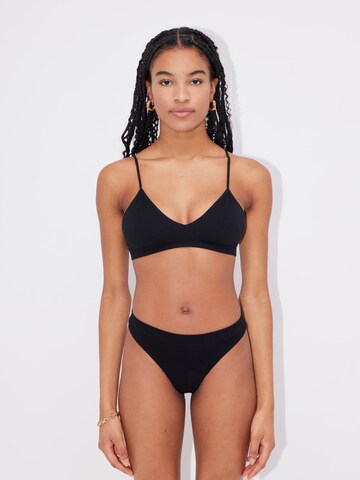 LeGer by Lena Gercke - Tanga 'Leandra' en negro: frente