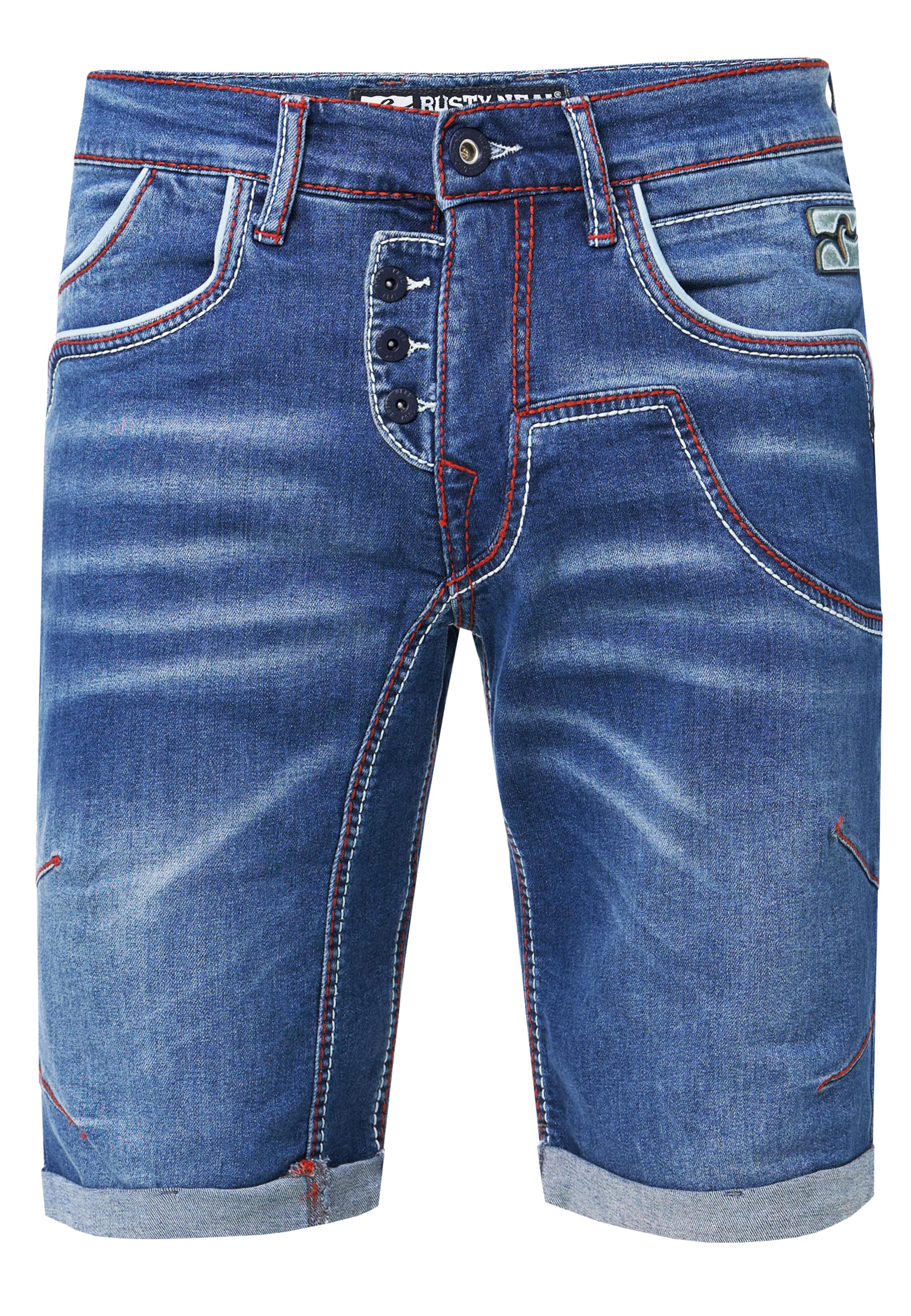 Rusty Neal Jeans 'Ruben' in Blue: front