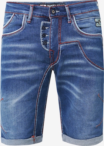 Rusty Neal Regular Jeans 'Ruben' in Blauw: voorkant