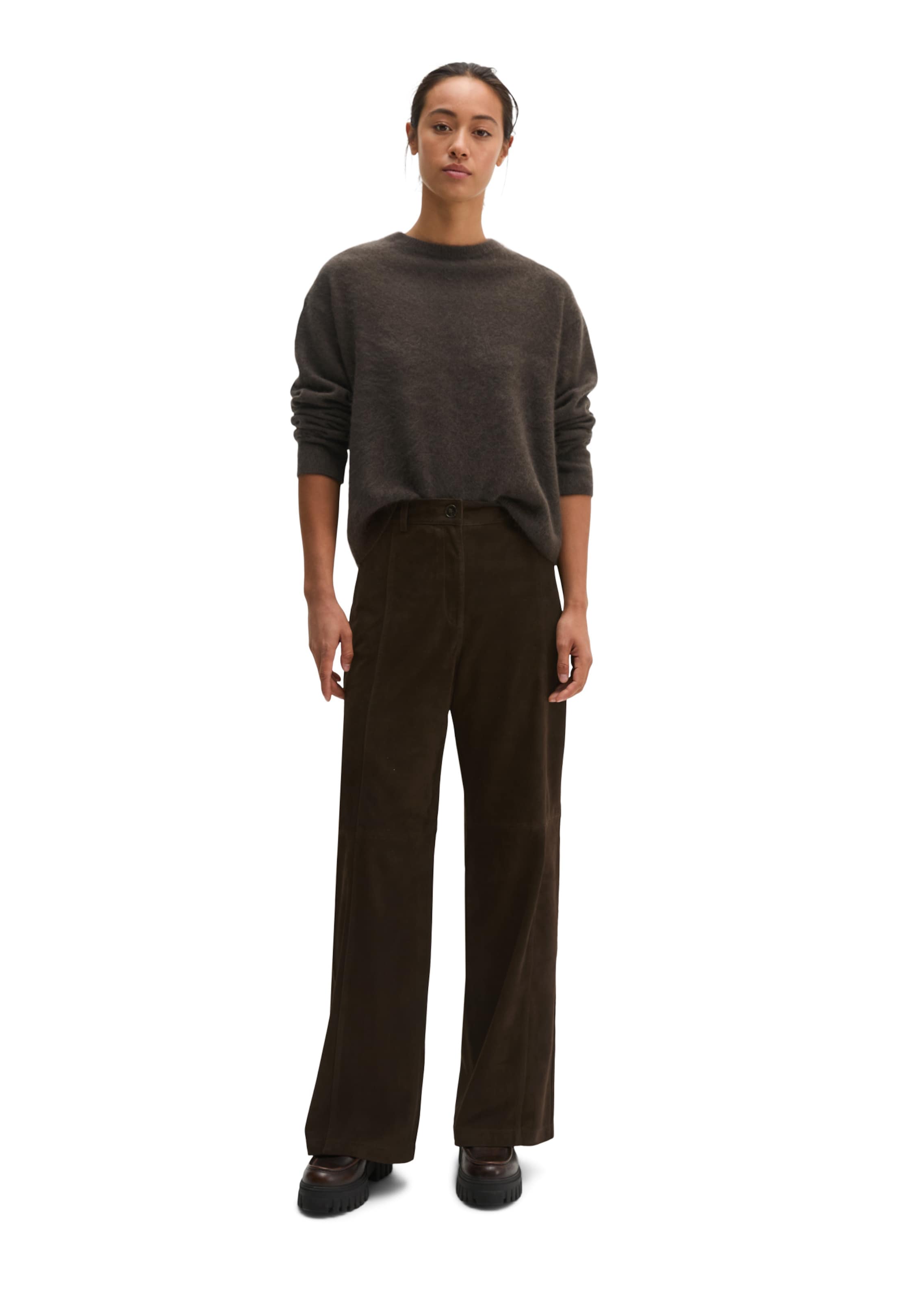 Pull-over Marc O'Polo en marron