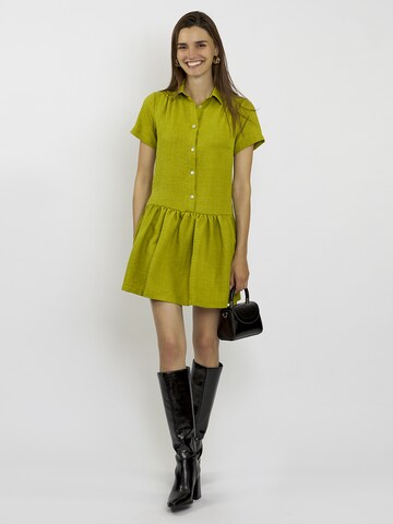 FRESHLIONS Shirt Dress in Green