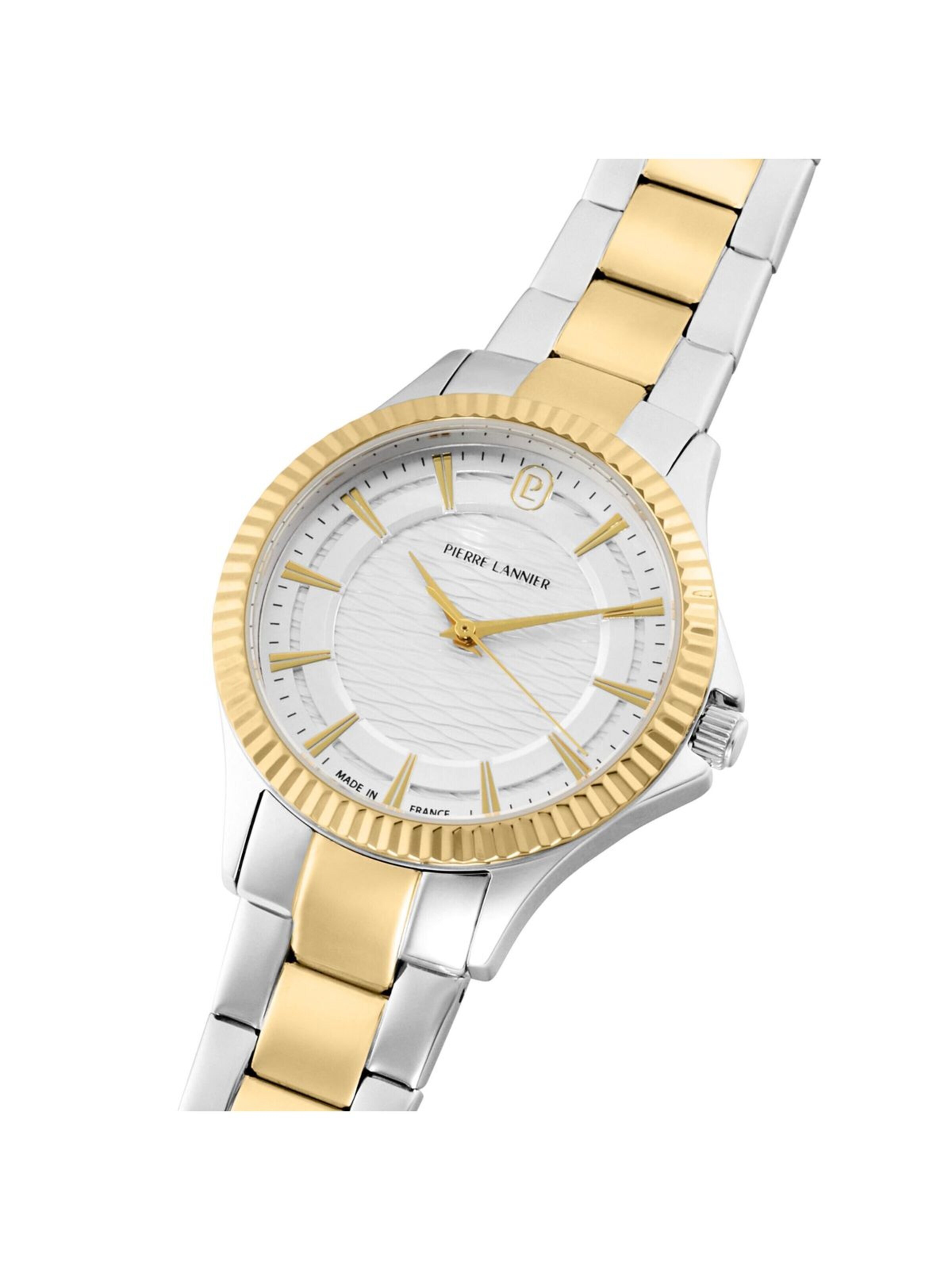 Montre à affichage analogique 'Metropolitain' Pierre Lannier en argent