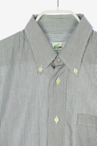 LACOSTE Button Up Shirt in S in Grey