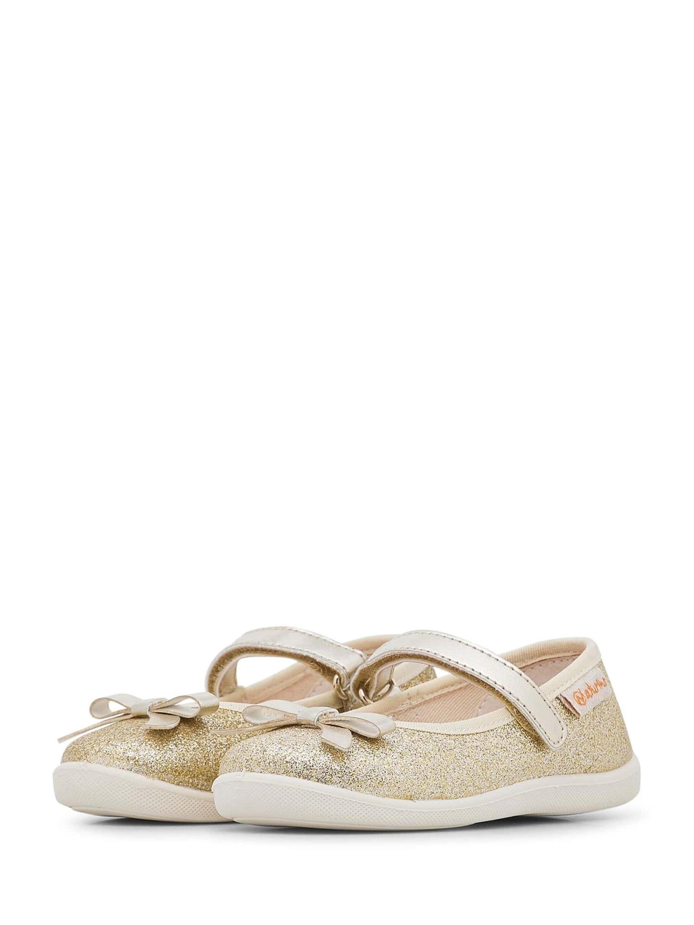 NATURINO Ballerina's 'CLARIES 2' in Goud
