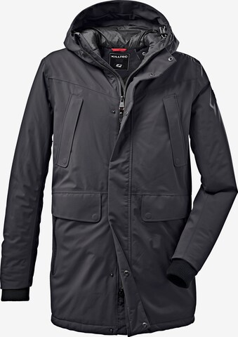 KILLTEC Outdoorjacke in Schwarz: predná strana