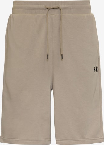 UNDER ARMOUR Sportbroek 'Rival' in Bruin: voorkant