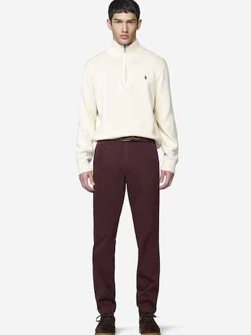 Regular Pantalon chino 'New York 2-5617' MEYER en rouge