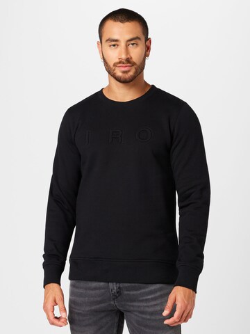 IRO - Sweatshirt 'LILUYE' em preto: frente