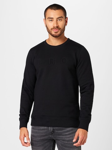IRO Sweatshirt 'LILUYE' in Zwart: voorkant