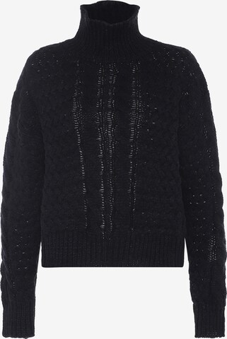 Pull-over faina en noir : devant