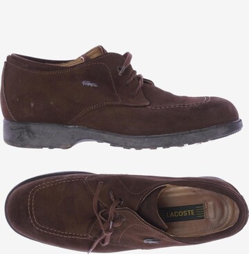 LACOSTE Flats & Loafers in 45,5 in Brown: front