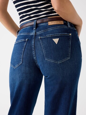 GUESS Wide Leg Jeans in Blau